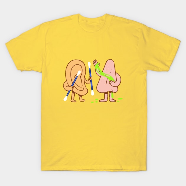 Ear & Nose T-Shirt by Maria_Miguel_Cardeiro